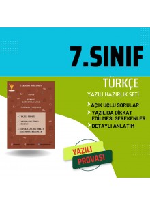 7.Sınıf Türkçe 2.Dönem 1.Yazılı Hazırlık